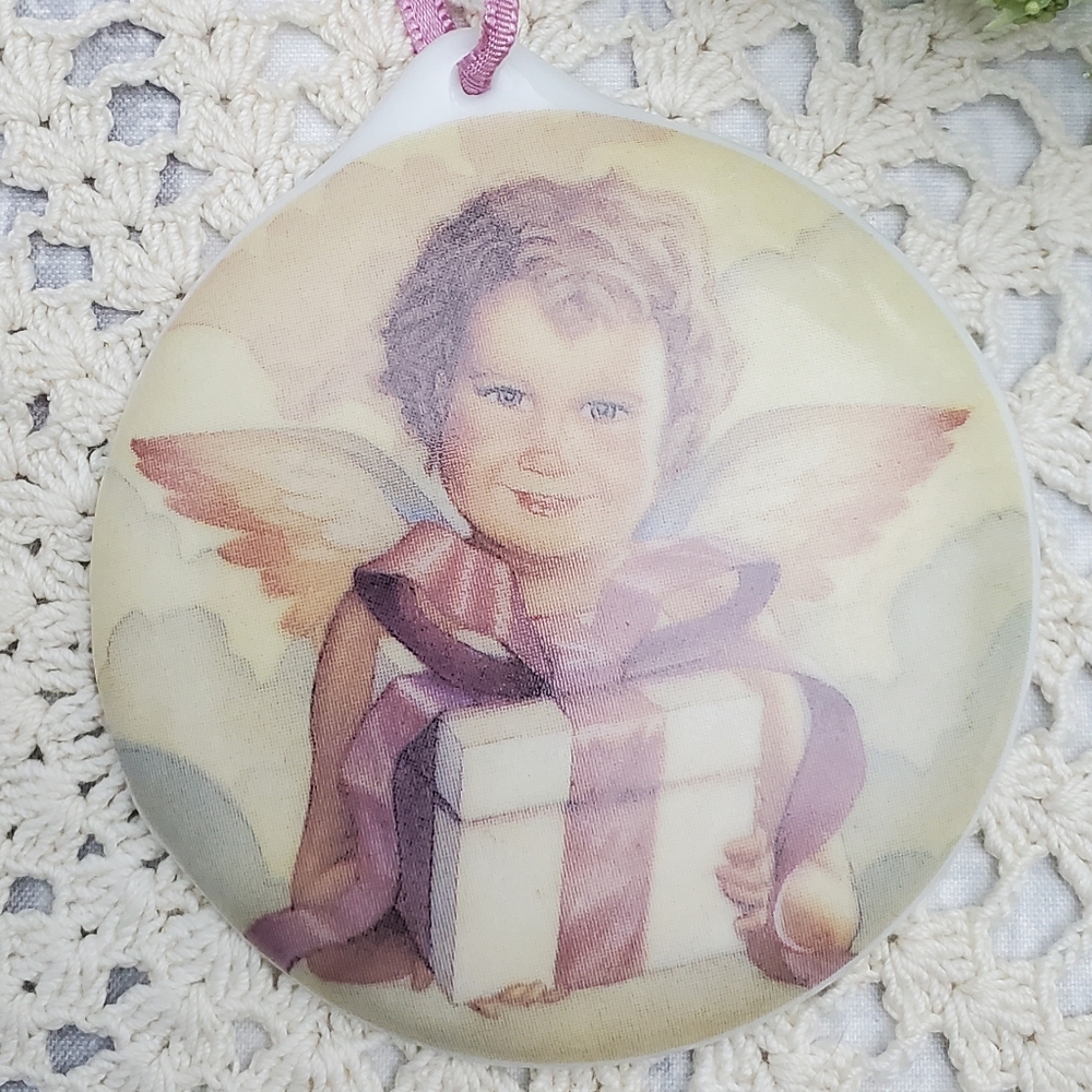 Vintage Angel of Giving Ornament